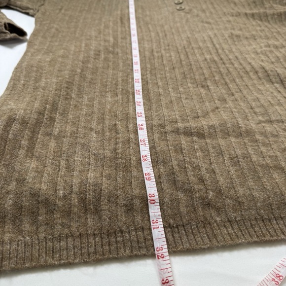 FREE PEOPLE Pullover Sweater Women's Size Medium Oversized Beige Loungewear Cozy - Picture 8 of 11